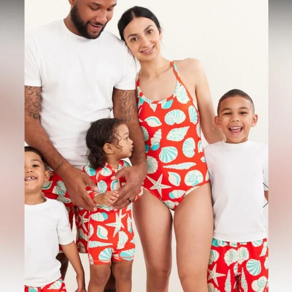 Hanna Andersson Swim Hanna Andersson Womens Red Seashell